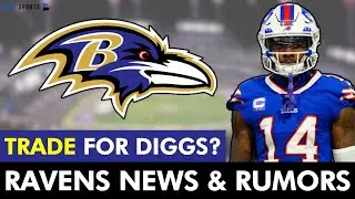 Ravens Rumors Are HOT On Stefon Diggs Trade To Baltimore + J.K. Dobbins Contract Extension?