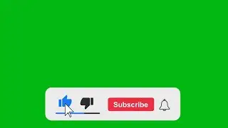 YouTube Subscribe and Like button green screen || Subscribe Button || Green Screen Subscribe Button