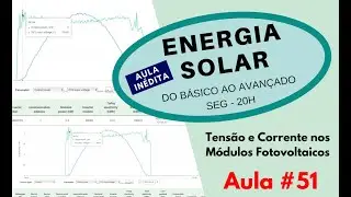 Tensão e Corrente nos Módulos Fotovoltaicos - Aula CurSol #51