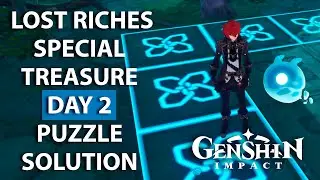 Special Treasure 2 location & solution Genshin Impact (Day 2)
