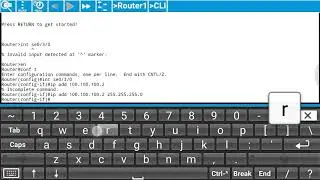 Cisco Packet Tracer Mobile : Konfigurasi OSPF
