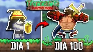 I SPENT 100 DAYS AT TERRARIA ONE PIECE - THE MOVIE