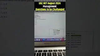 UGC NET Management Questions Challenge | Answer key Challenge | Monika Mam #shorts #ugcnet2024