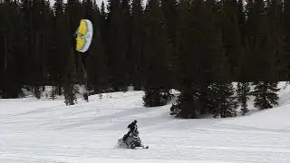 Horrible speed flying / para-skiing crash. Virtika.com
