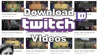 Как скачать видео с Twitch без программ / How to download videos from Twitch without programs
