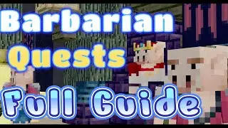 How To Do The Barbarian Questline | Hypixel SkyBlock