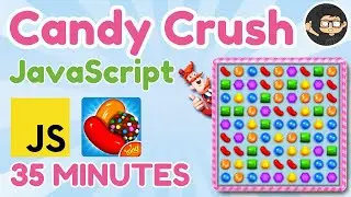 Build Candy Crush using JavaScript HTML and CSS