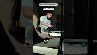 How to film a perfume commercial 🔥 