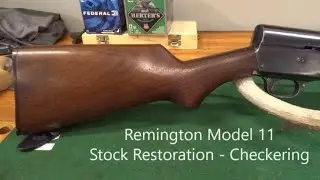 Remington Model 11 Checkering