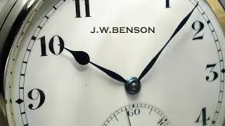 J.W.BENSON GOLD POCKET WATCH