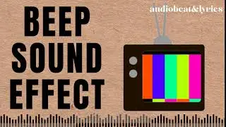 BEEP SOUND EFFECT FOR EDIT (COPYRIGHT FREE) | audiobeat&lyrics