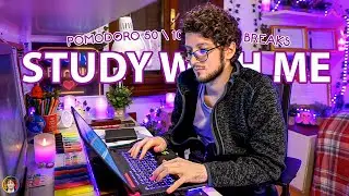 STUDY WITH ME LIVE POMODORO | 12 HOURS | Harvard Extension Student | Rain sounds, talk in breaks