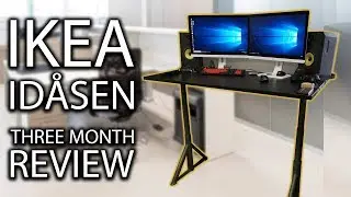 IKEA IDÅSEN Sit/Stand Desk - Three Month Review!