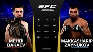 MAIN EVENT | Eagle FC 43: Mehdi Dakaev vs Makkahsarip Zaynukov