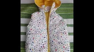 Sewing children's padding polyester quilted vest