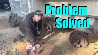 How To Repair Trailer Brakes | Ice Castle Trailer Brake Repair