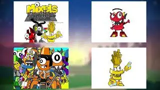 4 fanmade mixels songs mashup. #mixels