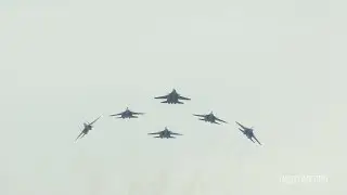 Sukhoi & Irkut - Su-30SM Multi-Role Fighters With The Russian Falcons Aerobatics Team [1080p]
