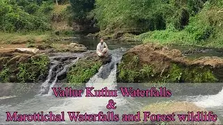 Vallur Kuthu Waterfalls & Marottichal waterfalls and Forest wildlife