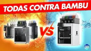 Conheça As NOVAS IMPRESSORAS 3D Multicolor para competir com Bambu Lab