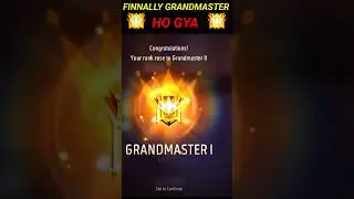 30 Hour heroic to grandmaster journey 😱🤡| In 40 sec ❤️| #shorts #freefire #heroictograndmaster