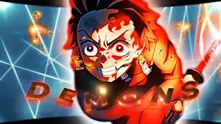 「Demons🔥」Tanjiro vs Hantengu 💥 - Demon Slayer s3 ep5「AMV/EDIT」