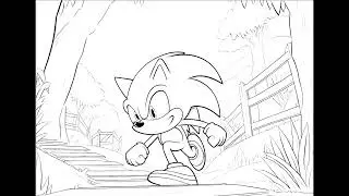 Dibujos de Sonic para Niños