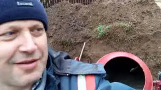 Подпорная стенка из природного камня