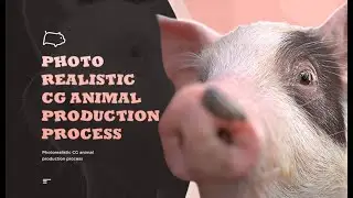 Photo-realistic CG Animal Production Process