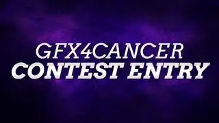 GFX4Cancer Recruitment Challenge Entry | One Channel Banner | Speed Art by 10PinDesigns