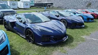 These are the Cars Driven to Corvettes at Carlisle by the Corvette Engineers