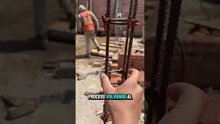 Proceso de escalera volada #arquitectura #architecture #construccion