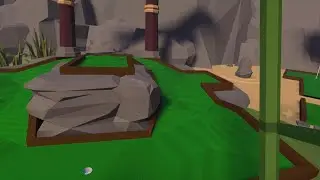 One of my better shots Walkabout Mini Golf