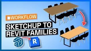 SketchUp Components to Revit Families using Speckle
