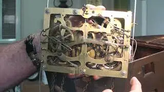 GK 1900 Rail Road Quail Quail Clock Stopped Cuckooing