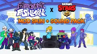 Friday Night Funkin Mod Showcase Brawl Stars Mod Skin + Sound Pack All Week