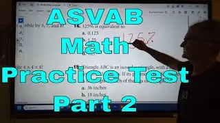ASVAB Mathematical Knowledge Part 2