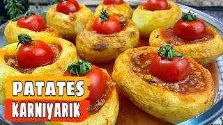 ŞAHANE BİR LEZZET PATATES KARNIYARIK 
