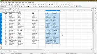 How to Get Unique Values in a Column | LibreOffice Calc