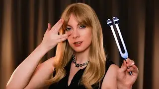 Eyes Closed ASMR 💤 Soft Spoken Instructions for Sleep (Ear to Ear, Tuning Forks, Unintelligible)