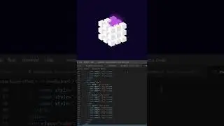 Cube Hover Effect using only html css || with source code  