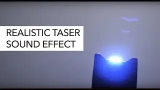 stun gun sound (real, intense)