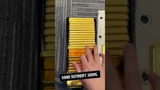 🔥RAND REFINERY GOLD Replica  BAR (1kg) – Would You Invest? 💰 