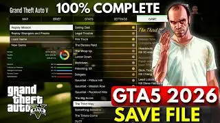 How to Complete All Missions in GTA 5 | 100% Complete Save Game in GTA 5 | GTA 5 Complete Maps