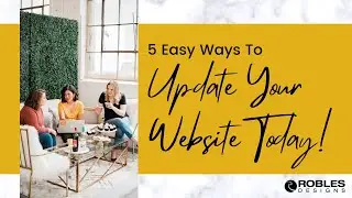 5 Easy Ways To Update Your Website Today Youtube