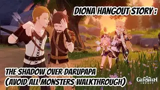 Avoid the monsters and head deeper into Dadaupa Gorge - Genshin Impact (Diona Hangout)