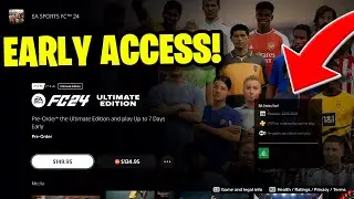 How to Play EA Sports FC24 EARLY RIGHT NOW! (Working Method)