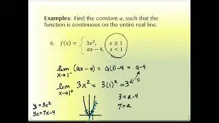 1.4 Continuity and One-Sided Limits (part 2)