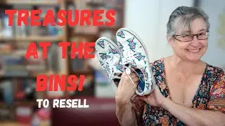 RESELLING TREASURES FROM THE GOODWILL BINS! WHAT I GRABBED FROM THE BINS TO RESELL ON POSHMARK EBAY