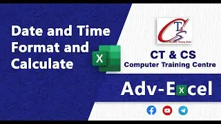 Date and Time Calculate and Format | Date and Time အတွက်နည်း  | Advanced Excel